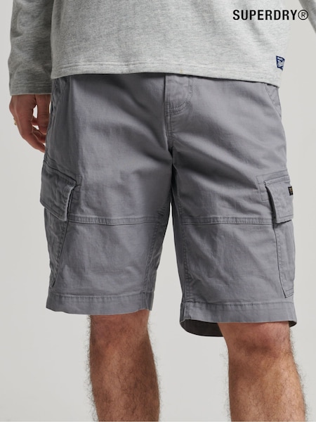 Superdry Grey Vintage Logo Cargo Shorts (A89489) | £50