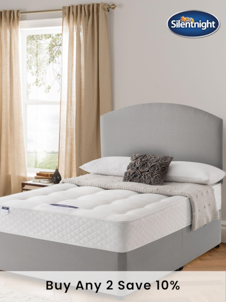 Silentnight White Miracoil Tufted Mattress (A90564) | £285 - £425