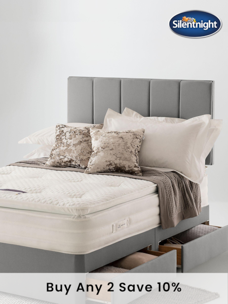 Silentnight Mirapocket White 2000 Geltex Pillow Top Mattress (A90576) | £550 - £910