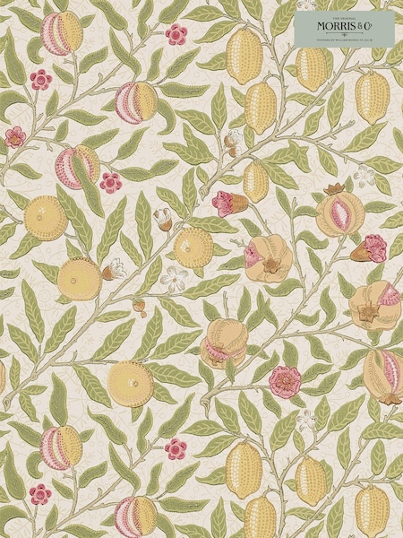 Morris & Co. Green Fruit 10.05M Wallpaper (A90580) | £132