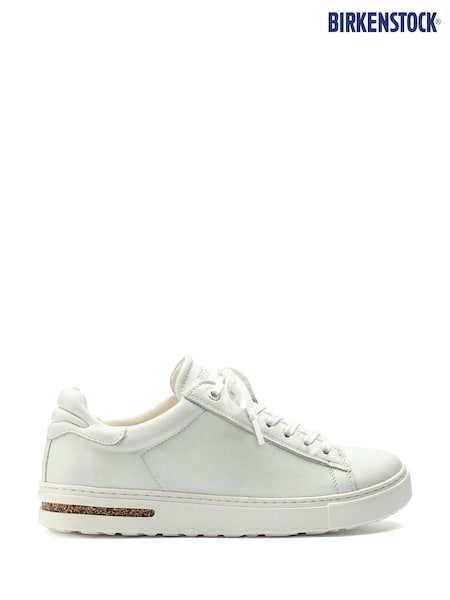 Birkenstock White Bend Low Trainers (A91094) | £135