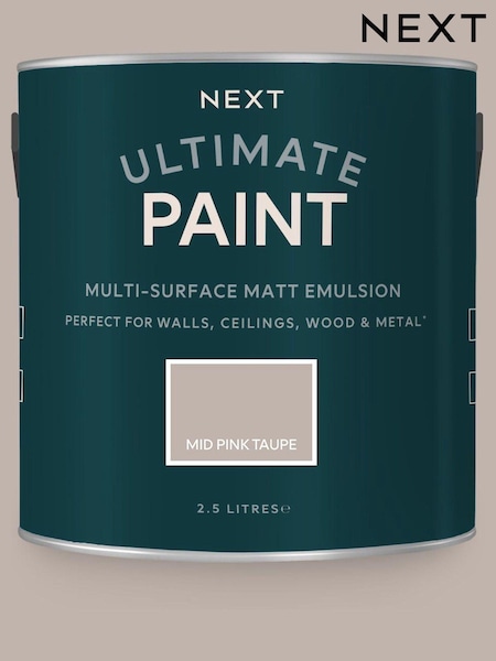 Mid Pink Taupe Ultimate® Multi-Surface Peel & Stick Paint Sample (A91716) | £1