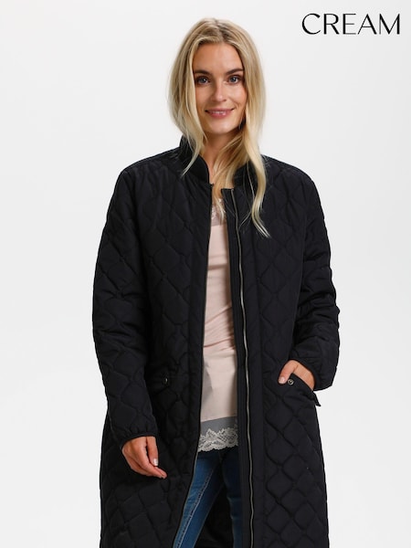 Cream Arwen Quilted Jacket (A92491) | £90