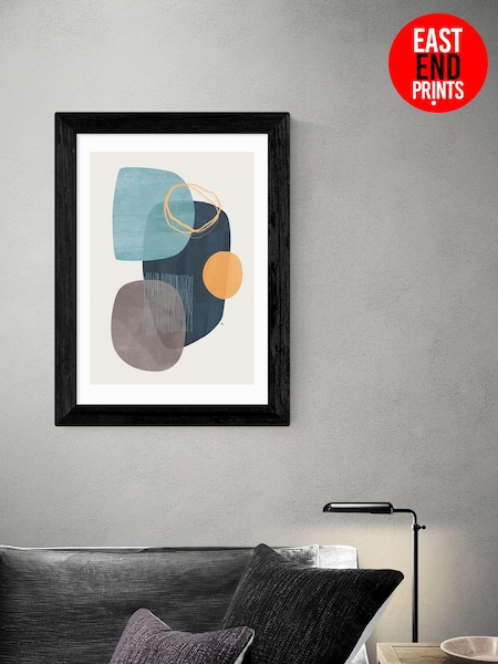 East End Prints Blue Cyra Print by Tracie Andrews (A96037) | £50 - £130