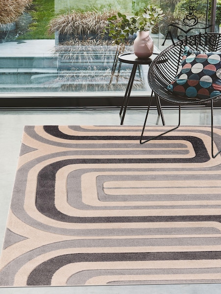 Asiatic Rugs Grey Sketch Contour Rug (A98018) | £54 - £261