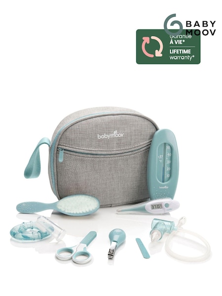 Babymoov 9 Piece Blue Baby Grooming Accessories (A98279) | £30
