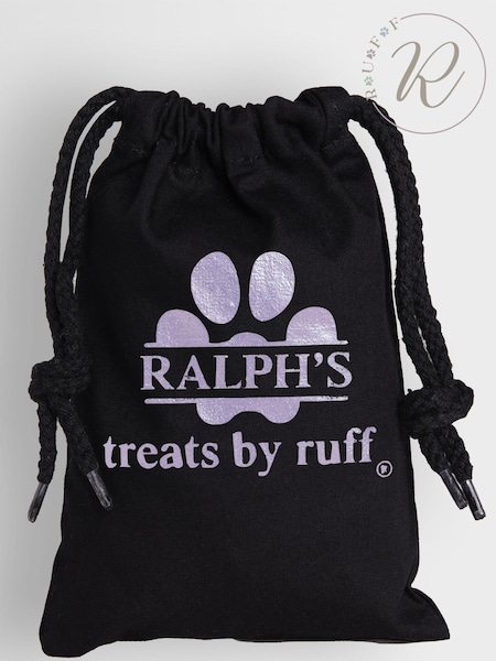 Personalised Doggy Treat 100% Cotton Bag by RUFF (AA0119) | £22