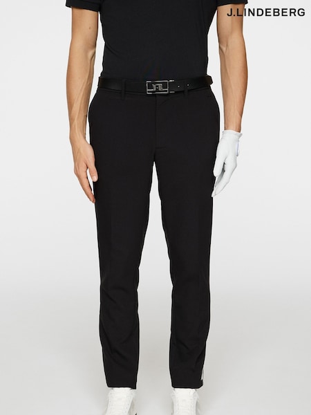 J.Lindeberg Black Golf Heath Trousers (AA0319) | £100