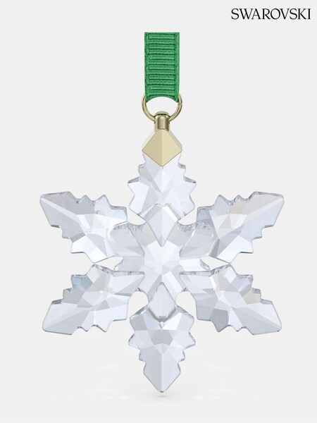 Swarovski White Annual Edition Little Snowflake Ornament 2024 (AA0341) | £49