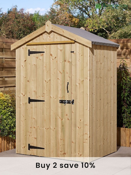 Rowlinson Natural Premium Heritage 4 x 3ft Garden Shed (AA0347) | £463