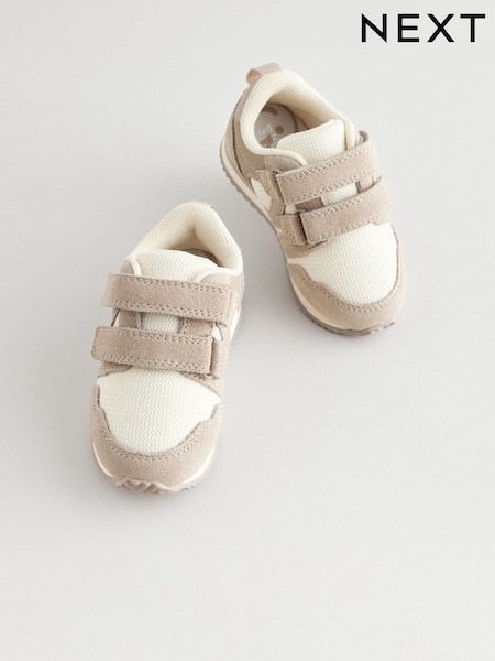 Neutral Standard Fit (F) Double Strap Trainers (AA0575) | £23 - £25