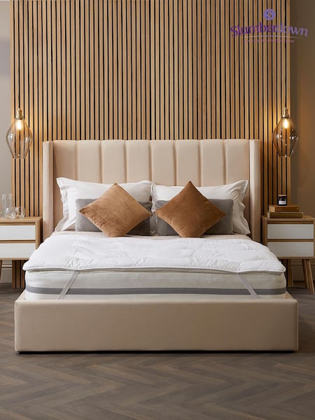 Slumberdown White Luxurious Hotel Mattress Topper (AA0717) | £51 - £76