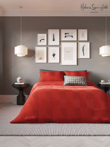 Helena Springfield Scarlet Axel Duvet Cover and Pillowcase Set (AA0719) | £50 - £85