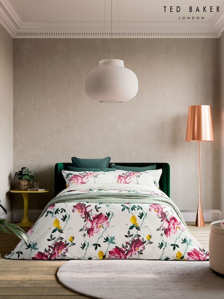 Ted Baker Linen 100% CottonCitrus Bloom Duvet Cover and Pillocase Set (AA0745) | £95 - £120