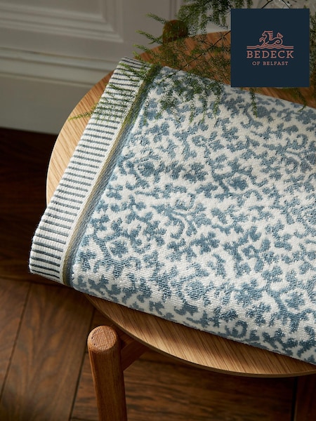 Bedeck of Belfast Celadon 100% Cotton Clarence Towel (AA0994) | £15 - £45