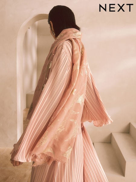 Blush Pink Lightweight Scarf (AA1550) | £16