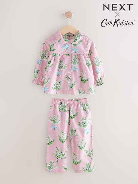 Pink Cath Kidston Woven Button Through Pyjamas 1 Pack (AA2072) | £20 - £26