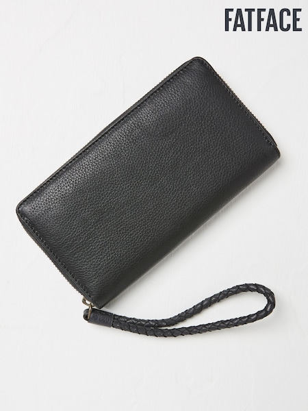 FatFace Annie Black Zipped Purse (AA2339) | £39