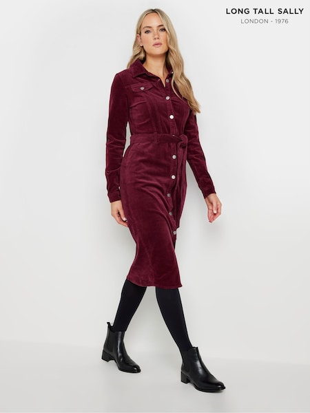 Long Tall Sally Red Fitted  Robe (AA2821) | £27