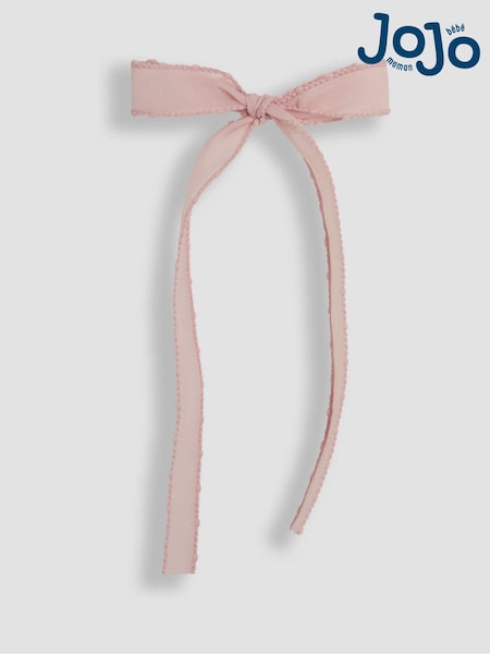 JoJo Maman Bébé Pink Bow Clip (AA2981) | £5.50