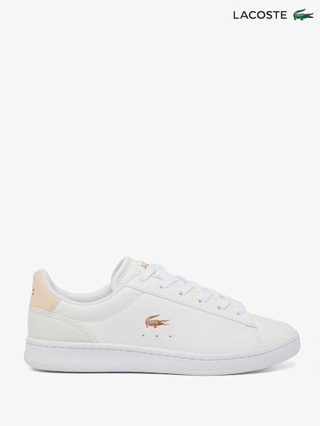 Lacoste Carnaby White Trainers (AA3403) | £60