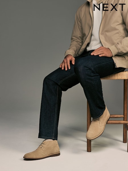 Taupe Suede Desert Boots (AA3819) | £52