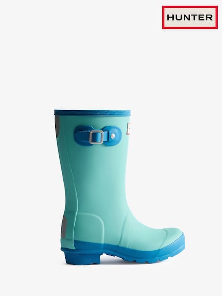 Hunter Kids Blue Originals Wellies (AA4067) | £55