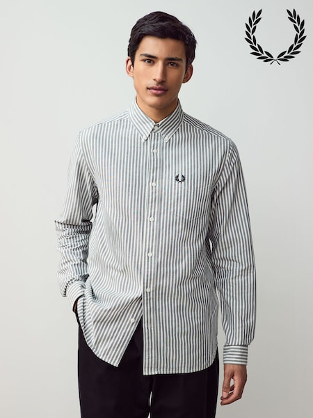Fred Perry Stripe Oxford Shirt (AA4193) | £110