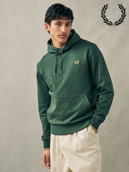 Fred Perry Tipped Overhead Hoodie (AA4209) | £95