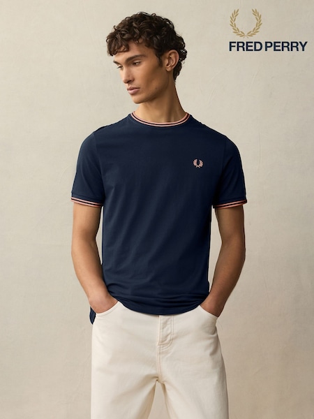 Fred Perry Twin Tipped Logo T-Shirt (AA4224) | £50