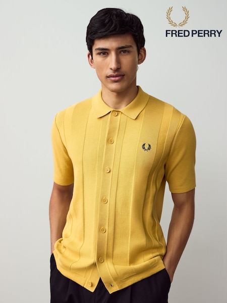 Fred Perry Button Through Short Sleeves Shirt (AA4242) | £130
