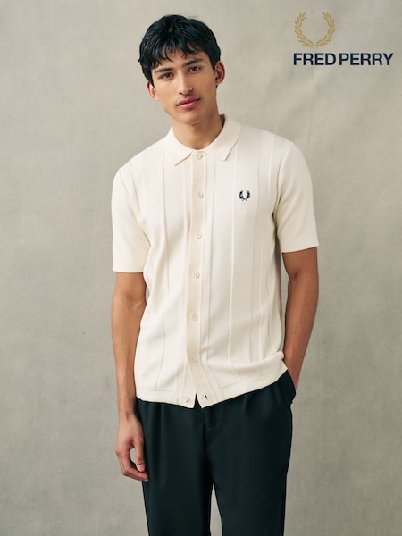 Fred Perry Button Through Short Sleeves Shirt (AA4243) | £130