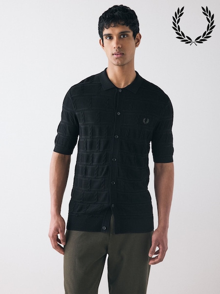 Fred Perry Cable Knitted Shirt (AA4246) | £130