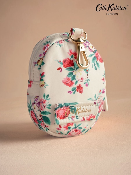 Cath Kidston Ecru Icon Bunches Utility Purse (AA4318) | £22