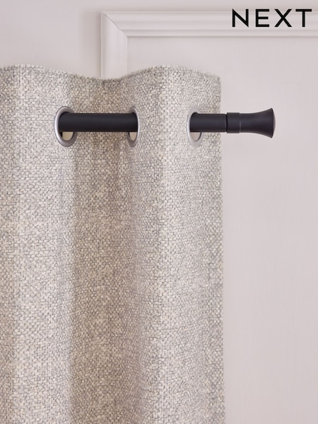 Light Natural Textured Bobble Eyelet Lined Curtains (AA4388) | £70 - £155