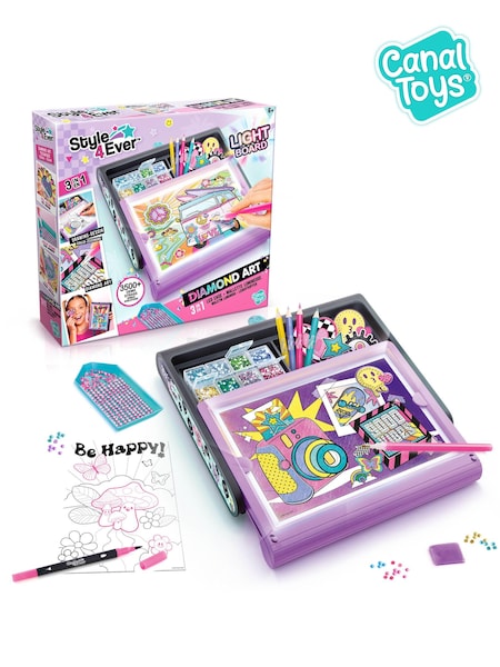Canal Toys Style 4 Ever Diamond Art LED Case (AA4622) | £20