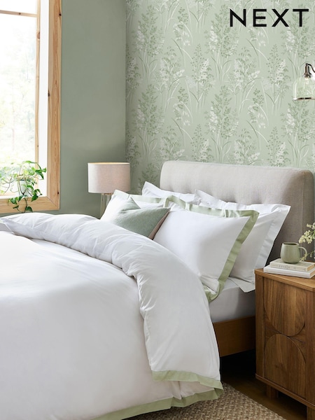Sage Leaf Sprigs A4 Wallpaper Sample (AA5462) | £1