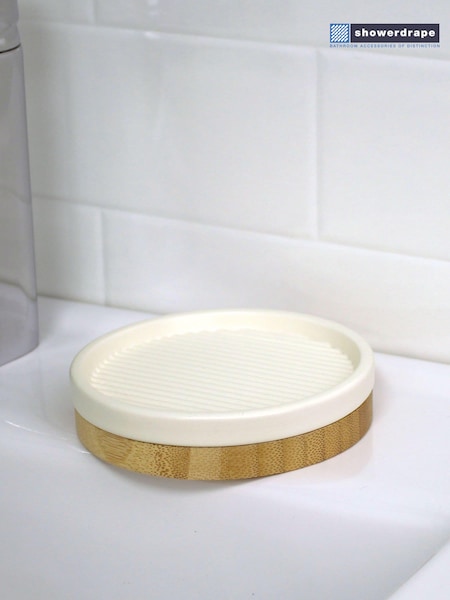 Showerdrape Cream Bondi Collection Soap Dish (AA5818) | £14