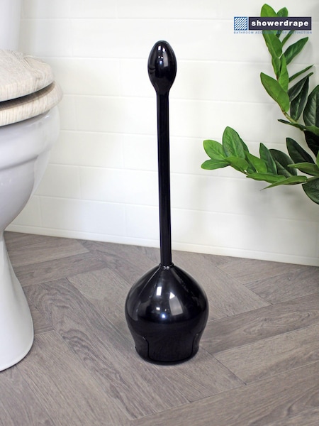 Showerdrape Black Hatch ABS Toilet Brush (AA5819) | £16