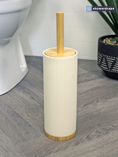 Showerdrape Cream Bondi Collection Toilet Brush (AA5856) | £35