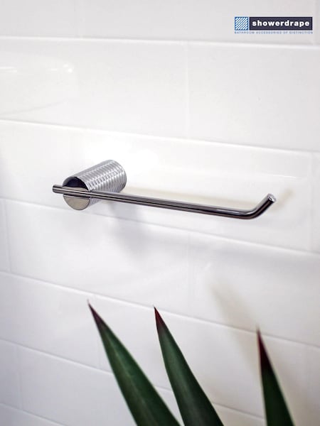 Showerdrape Silver Vitality Toilet Roll Holder (AA5860) | £19