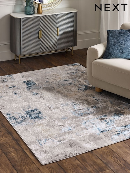 Blue Elena Abstract Rug (AA5944) | £60 - £330