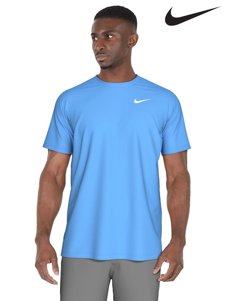 Nike Blue Short Sleeve Hydroguard T-Shirt (AA6431) | £32