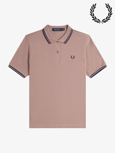 Fred Perry Pink Twin Tipped Polo Shirt (AA6630) | £75