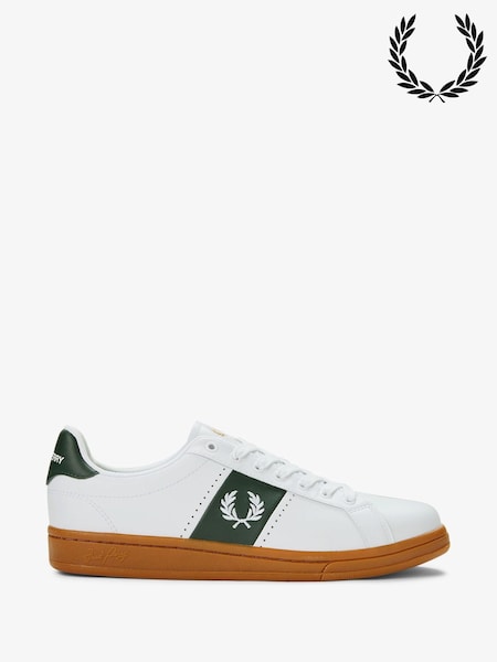 Fred Perry B721 Leather Trainers (AA6808) | £90