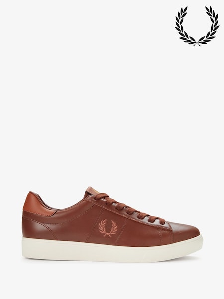 Fred Perry Spencer Leather Trainers (AA6810) | £90