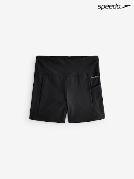 Speedo Black 5" Solid Swim Shorts (AA6892) | £32