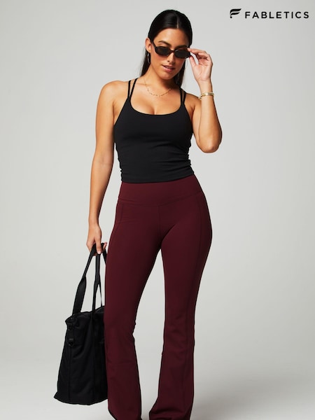 Fabletics Black Principal BuiltIn Bra Tank (AA7142) | £55