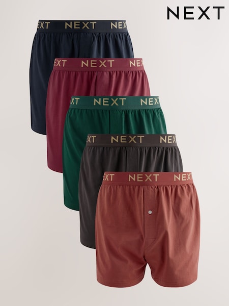 Orange/Green/Red 5 Pack Loose Boxers 5 Pack (AA7844) | £31