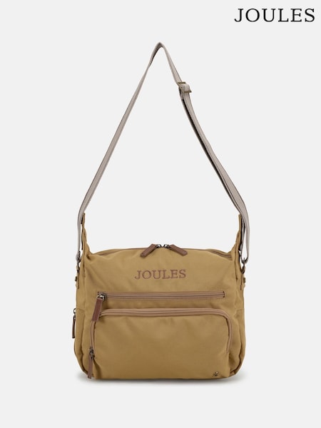 Joules Epwell Tan Brown Joules Shoulder Bag (AA8679) | £50